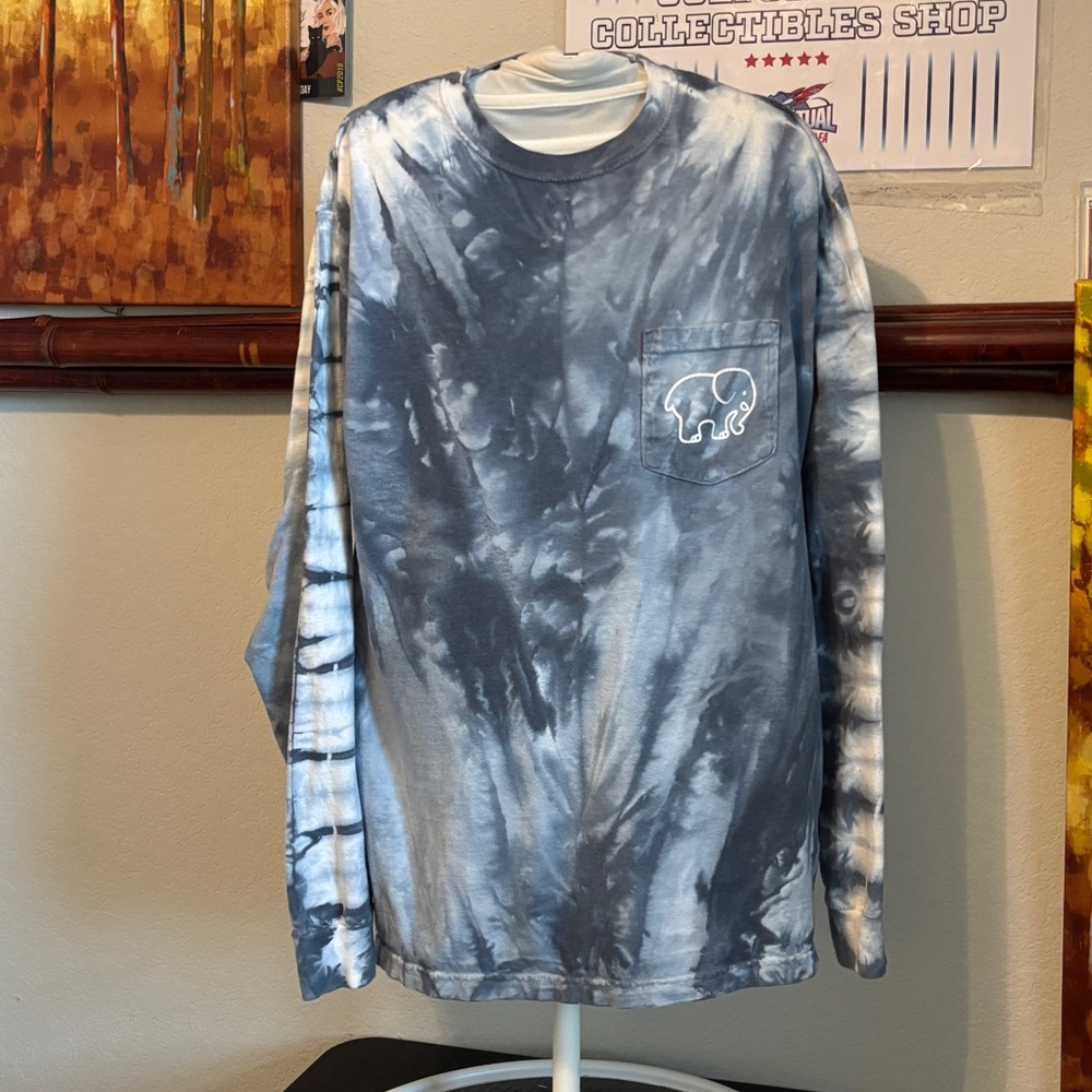 Ivory Ella  Tie-Dye Long Sleeve Shirt